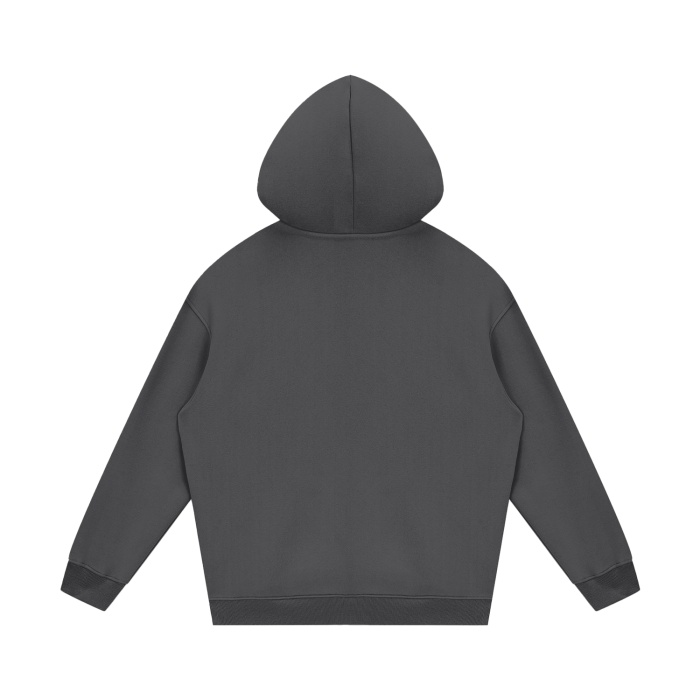 Grey Fleece Hoodie