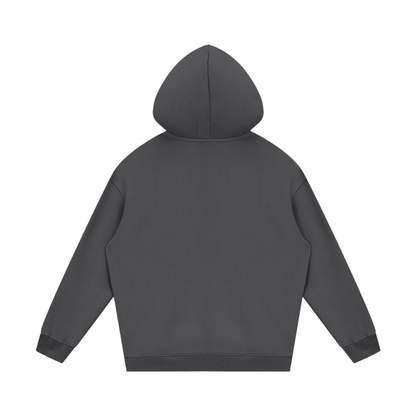 Grey Fleece Hoodie