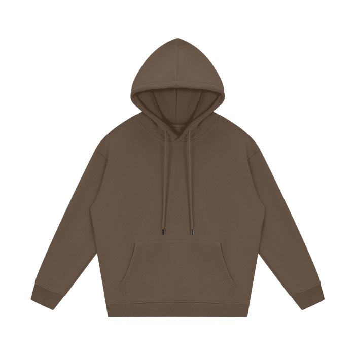 Brown Fleece Hoodie