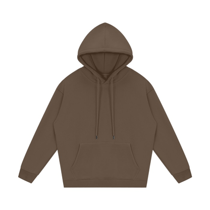 Brown Fleece Hoodie