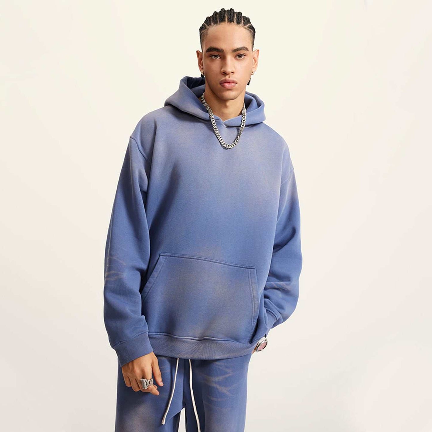 Denim Blue Hoodie